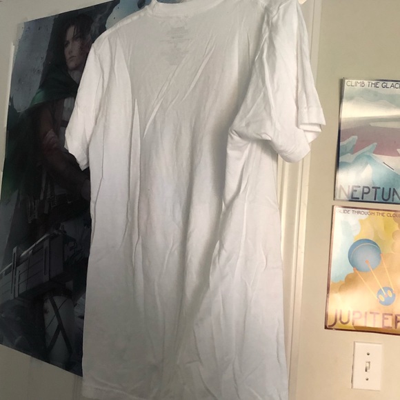 White MHA Todoroki Tee - Picture 3 of 4